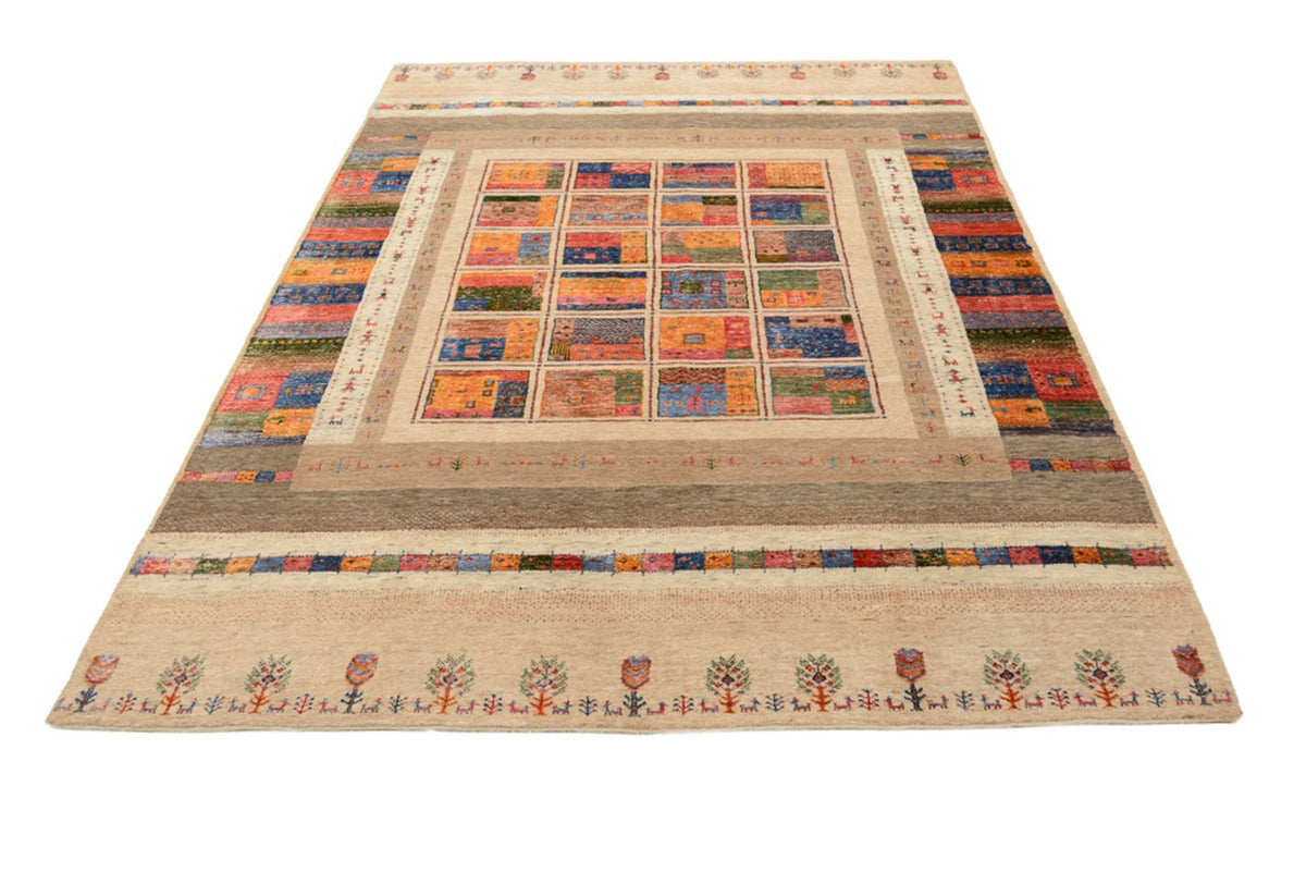 Tappeto Gabbeh - Loribaft Indus - 244 x 171 cm - multicolore