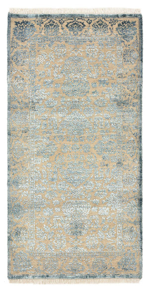 Tappeto di design - 134 x 70 cm - grigio chiaro