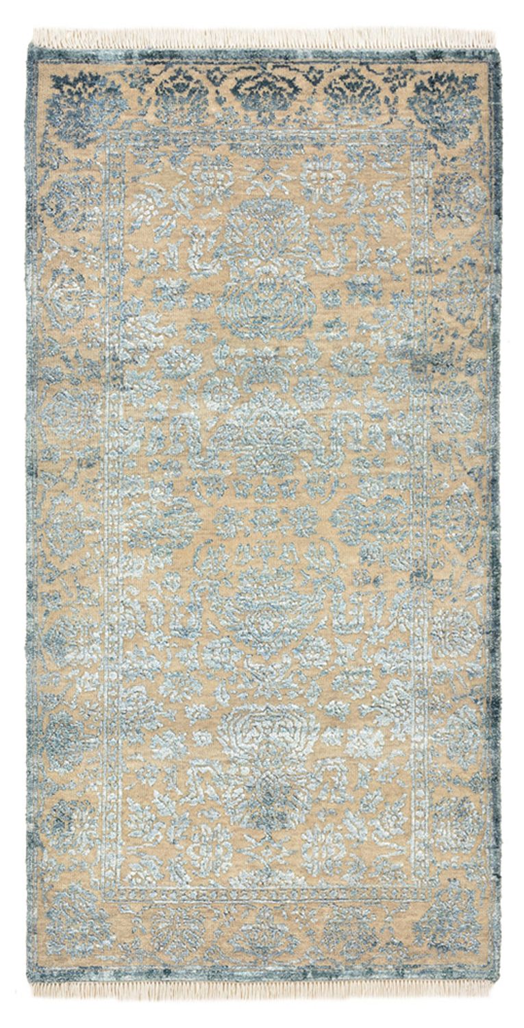 Tappeto di design - 134 x 70 cm - grigio chiaro