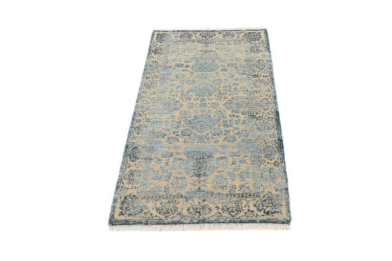 Tappeto di design - 134 x 70 cm - grigio chiaro