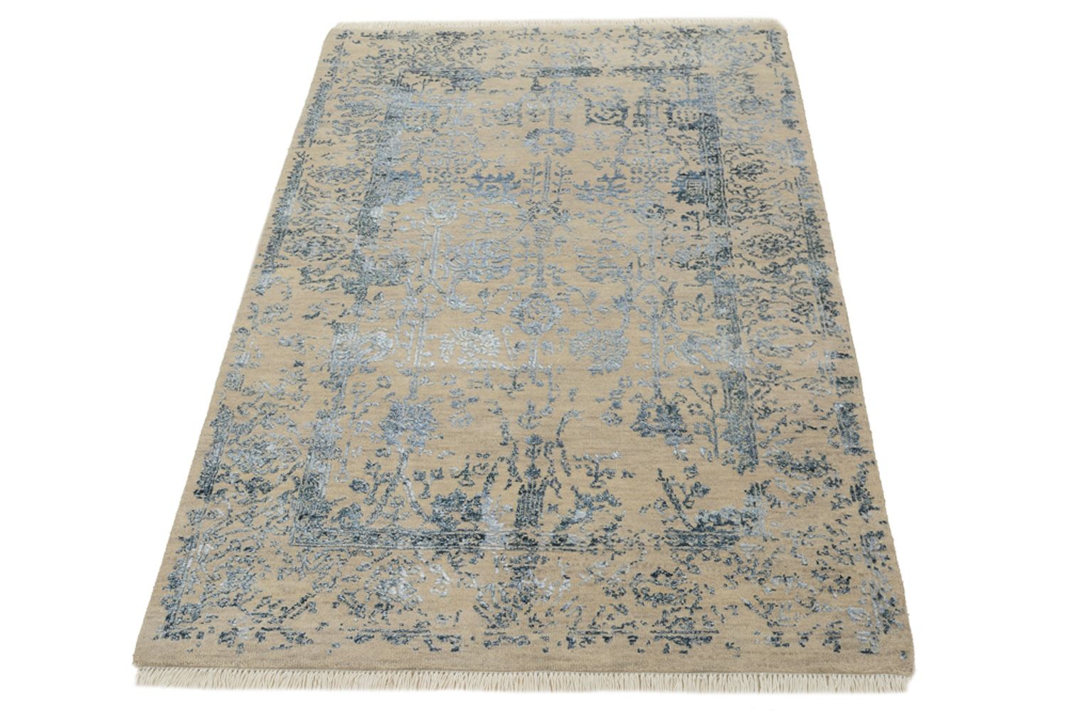 Tappeto di design - 149 x 95 cm - beige chiaro