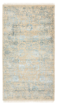 Tappeto di design - 137 x 76 cm - beige chiaro