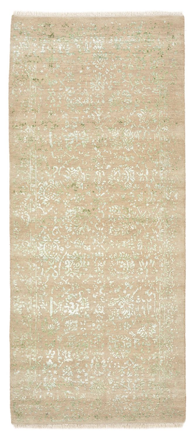 Tappeto corsia Tappeto di design - 198 x 85 cm - beige chiaro