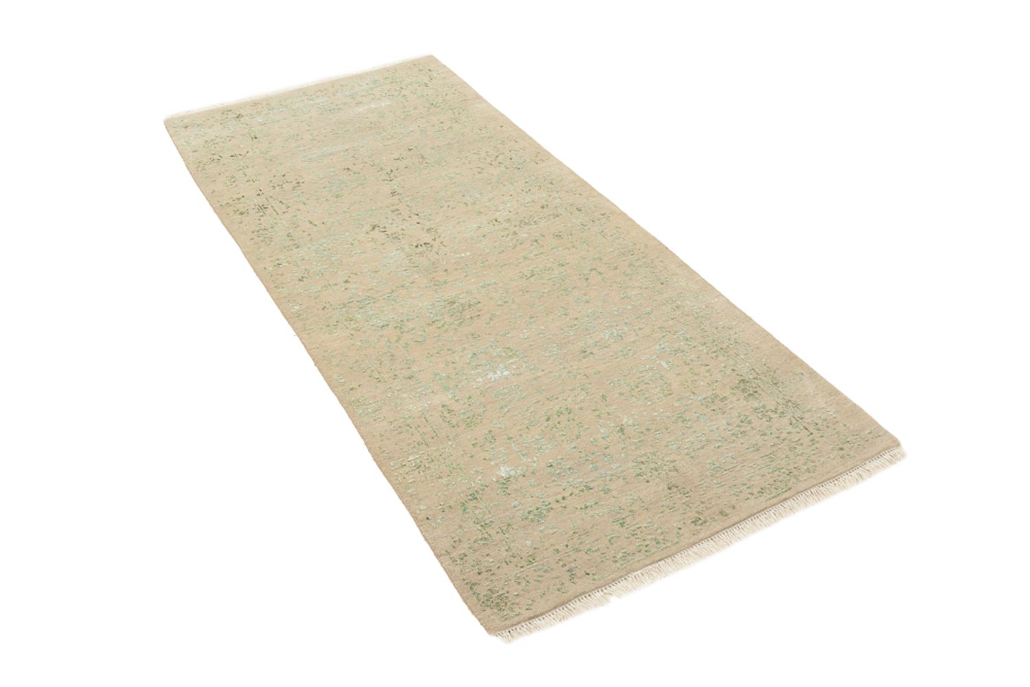 Tappeto corsia Tappeto di design - 198 x 85 cm - beige chiaro