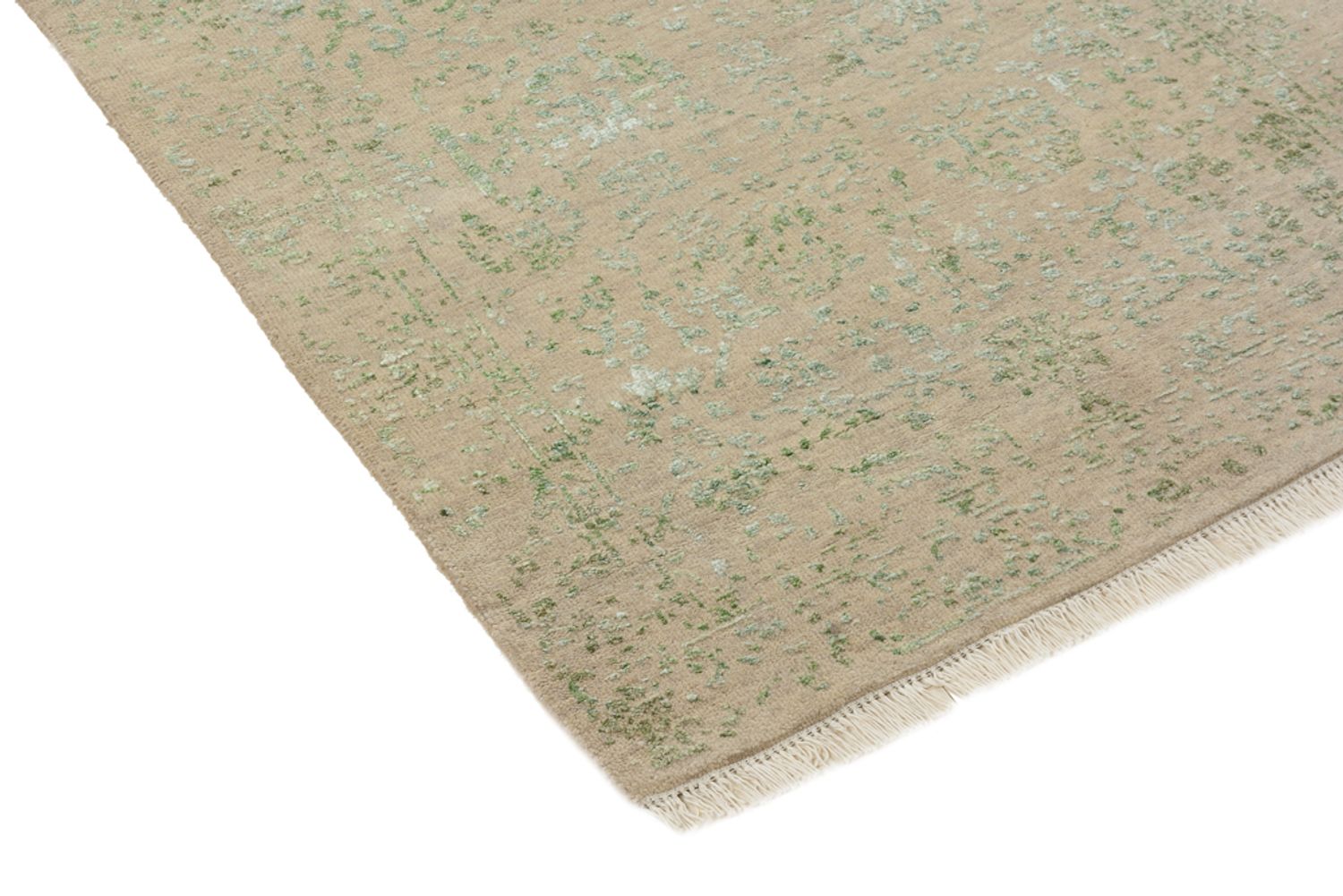 Tappeto corsia Tappeto di design - 198 x 85 cm - beige chiaro