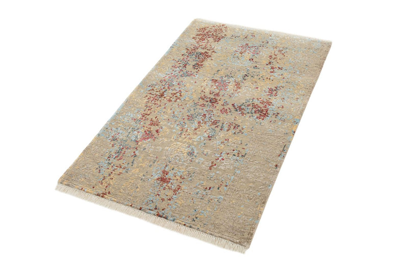 Tappeto di design - 129 x 81 cm - beige chiaro