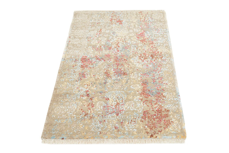 Tappeto di design - 129 x 81 cm - beige chiaro