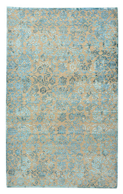 Tappeto di design - 150 x 95 cm - blu chiaro