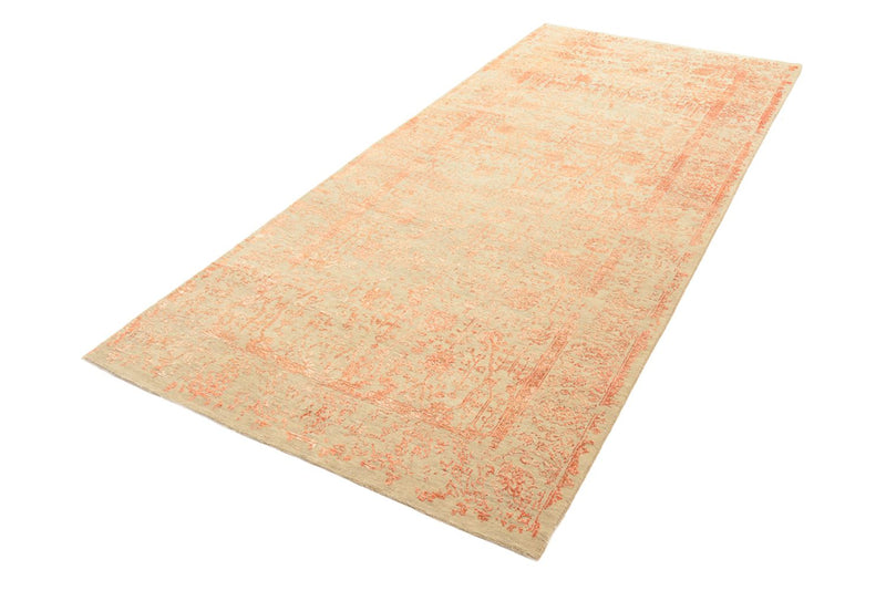 Tappeto corsia Tappeto di design - 292 x 128 cm - marrone chiaro