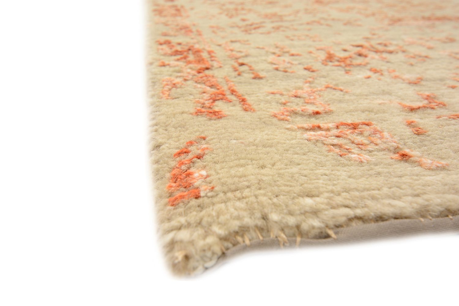 Tappeto corsia Tappeto di design - 292 x 128 cm - marrone chiaro