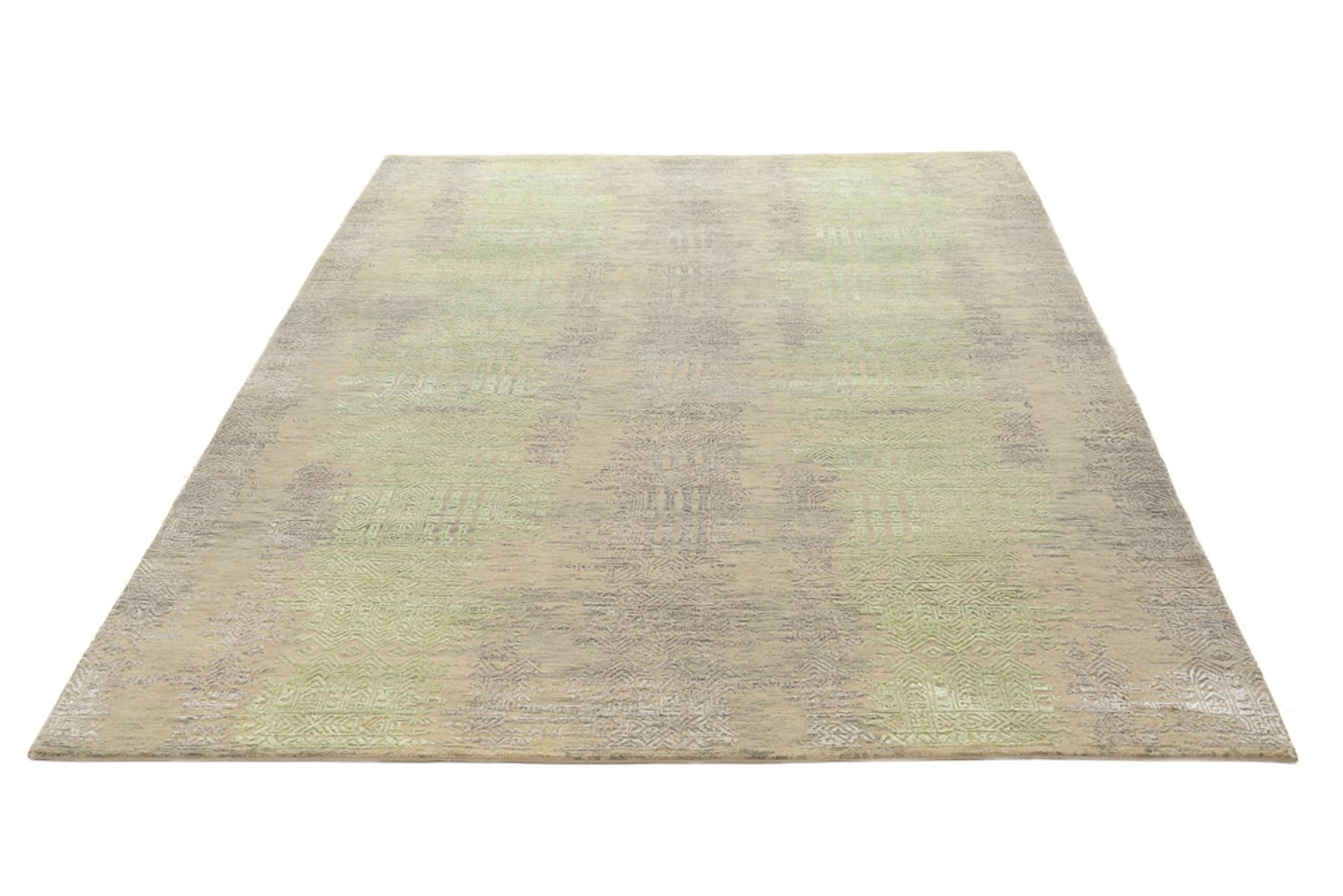 Tappeto di design - 236 x 179 cm - verde chiaro
