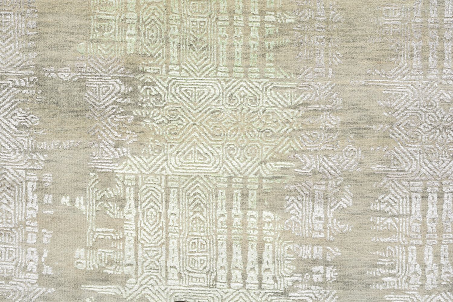 Tappeto di design - 236 x 179 cm - verde chiaro
