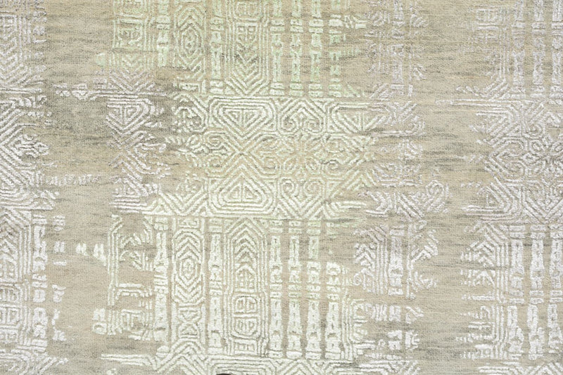 Tappeto di design - 236 x 179 cm - verde chiaro