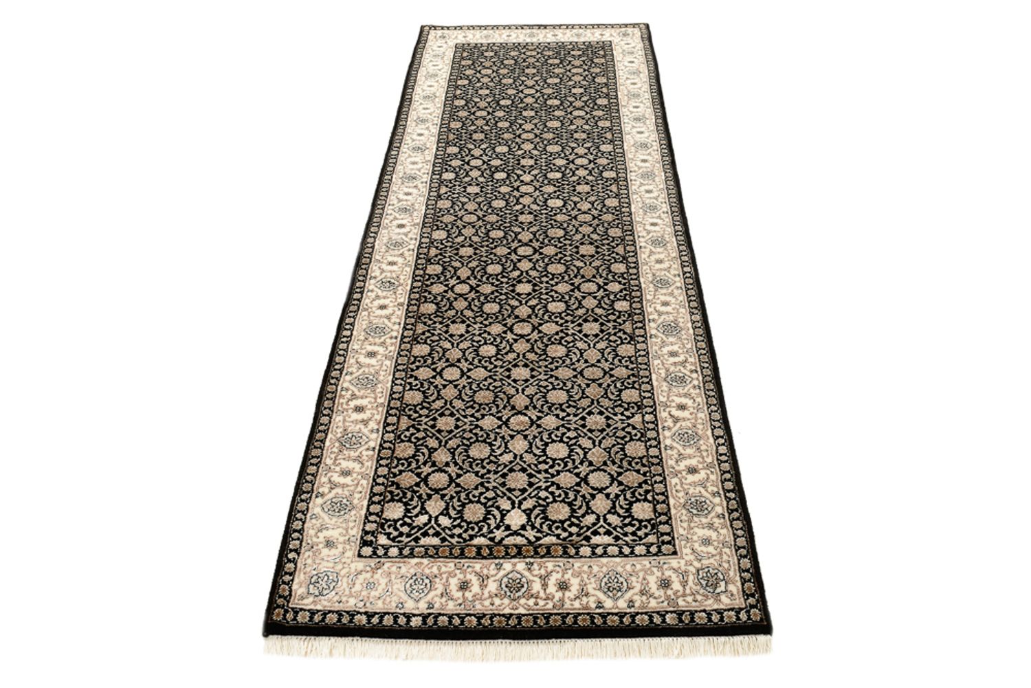 Tappeto corsia Tappeto orientale - Bidjar - Indo - 241 x 84 cm - beige scuro