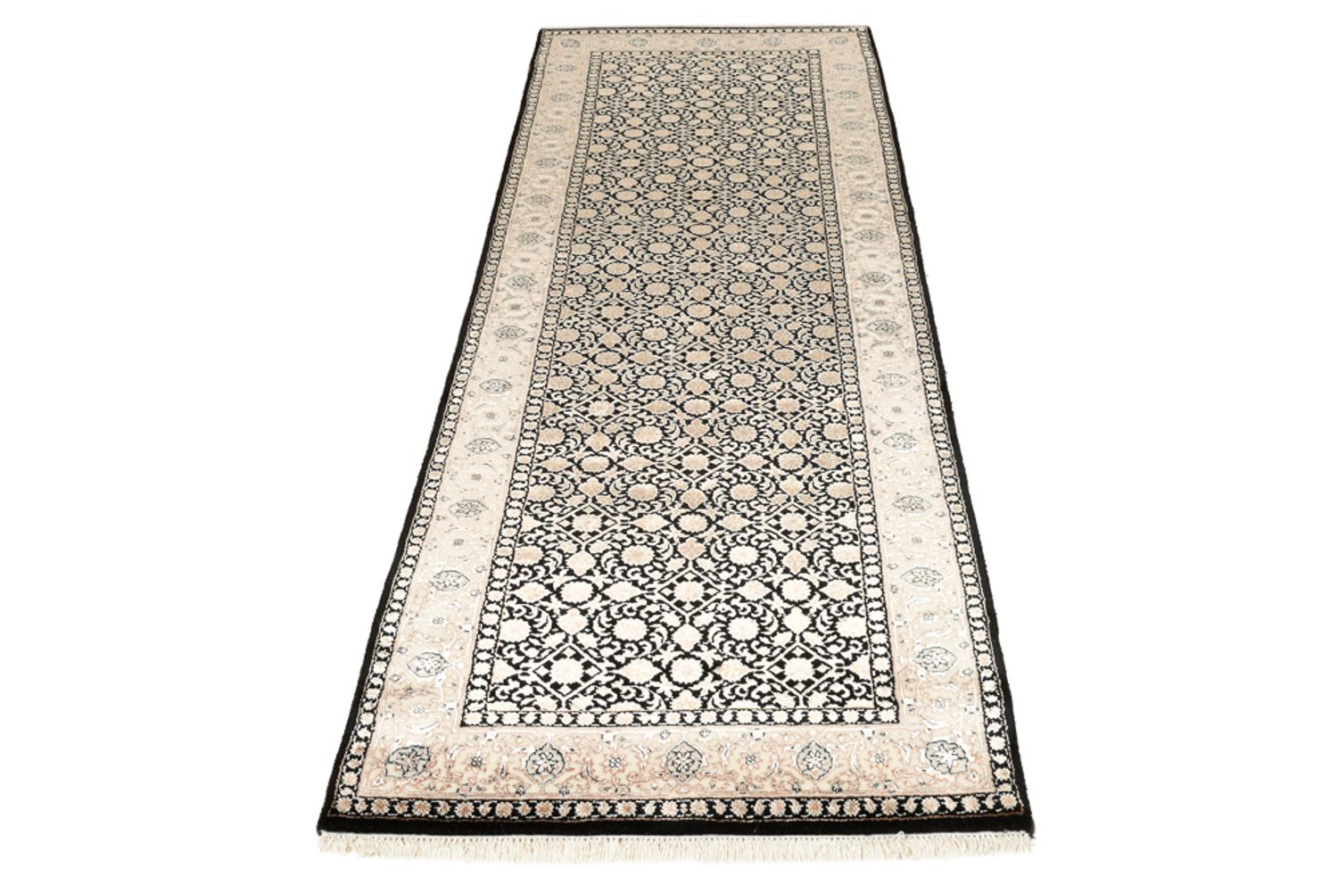 Tappeto corsia Tappeto orientale - Bidjar - Indo - 241 x 84 cm - beige scuro