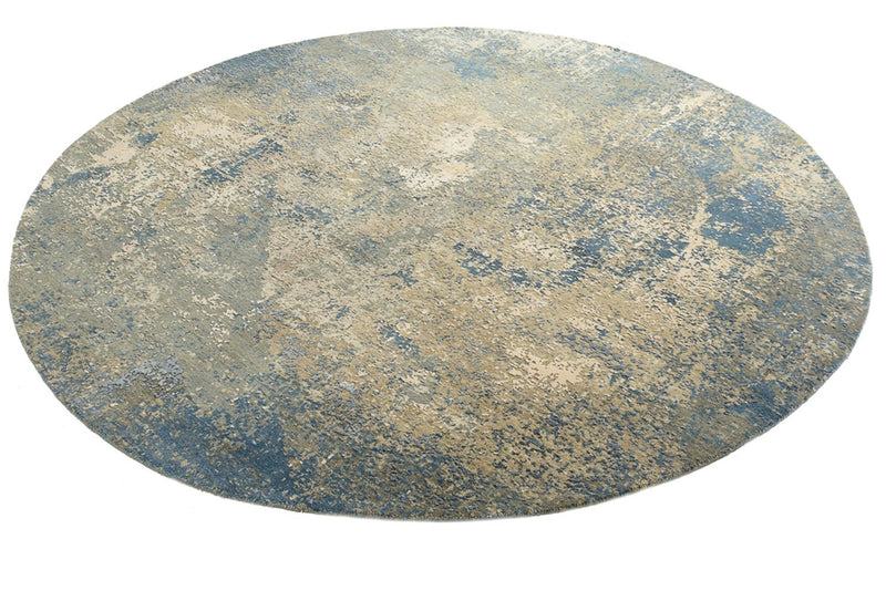 Tappeto di design rotondo  - 201 x 199 cm - sabbia