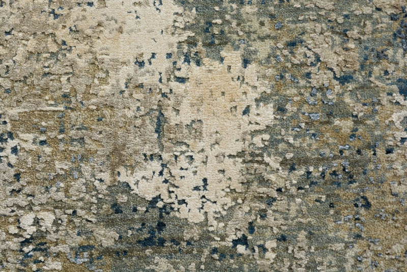 Tappeto di design rotondo  - 201 x 199 cm - sabbia
