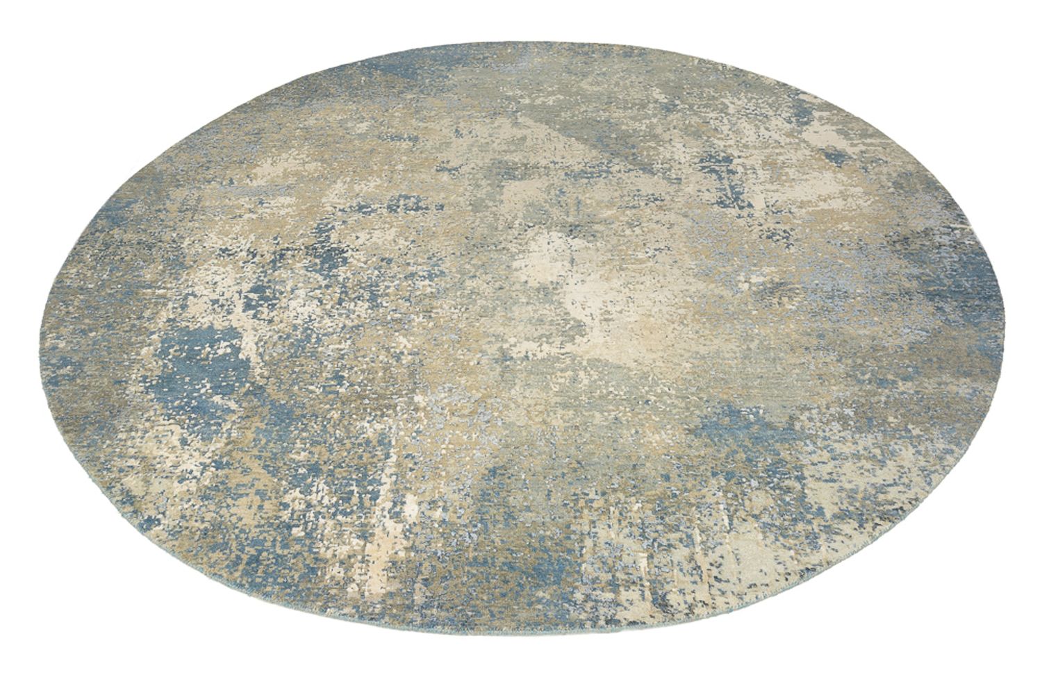 Tappeto di design rotondo  - 201 x 199 cm - sabbia