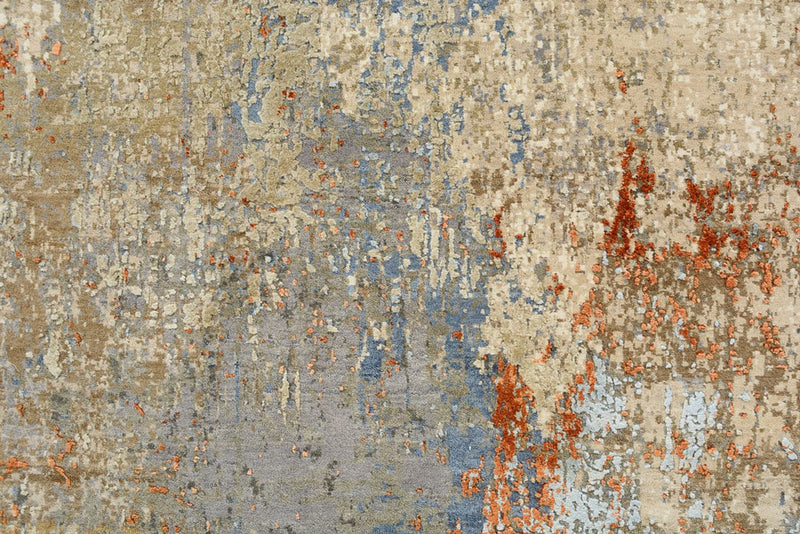 Tappeto corsia Tappeto di design - 304 x 125 cm - cammello