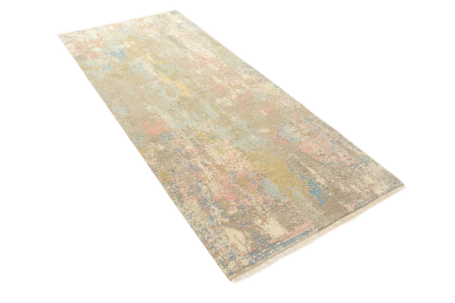 Tappeto corsia Tappeto di design - 239 x 97 cm - sabbia