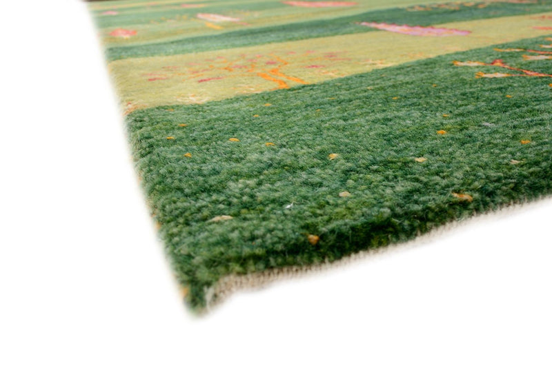 Tappeto Gabbeh - Loribaft Indus - 247 x 172 cm - verde