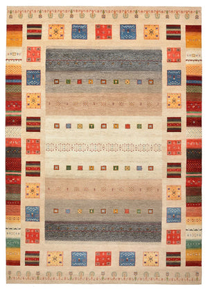 Tappeto Gabbeh - Loribaft Indus - 356 x 252 cm - multicolore