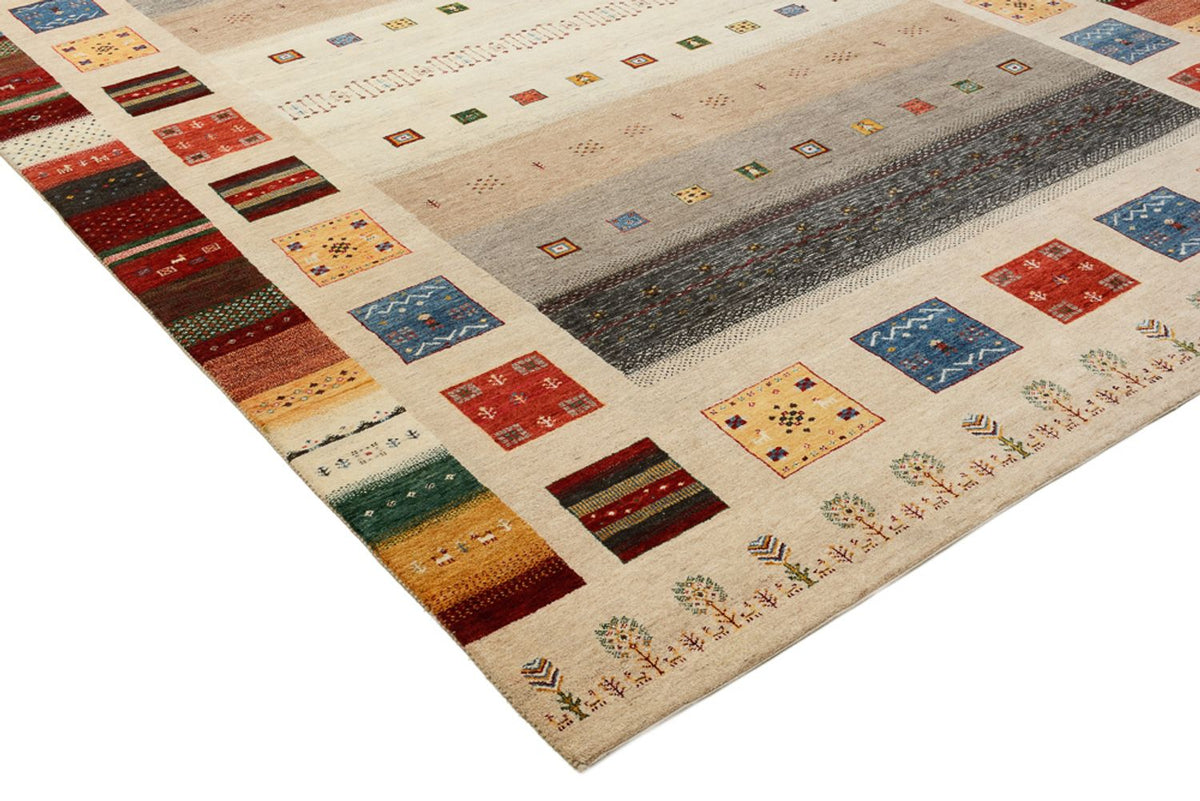 Tappeto Gabbeh - Loribaft Indus - 356 x 252 cm - multicolore