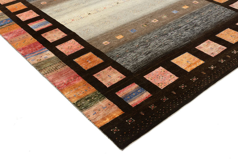 Tappeto Gabbeh - Loribaft Indus - 307 x 250 cm - multicolore