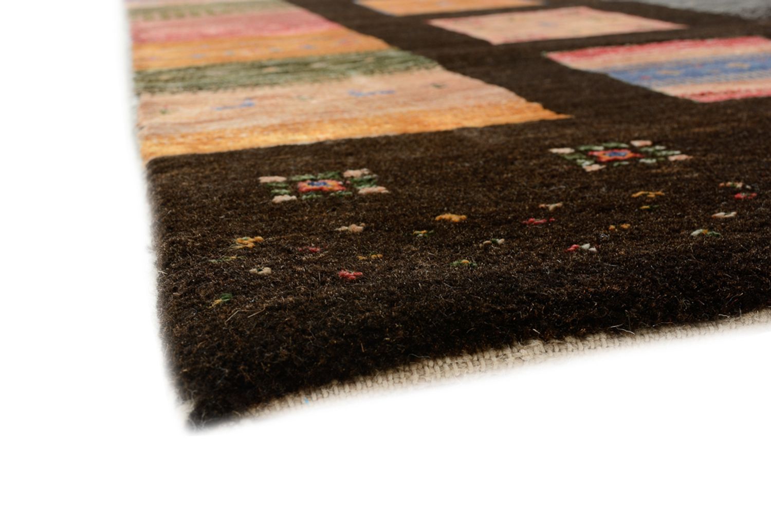 Tappeto Gabbeh - Loribaft Indus - 307 x 250 cm - multicolore