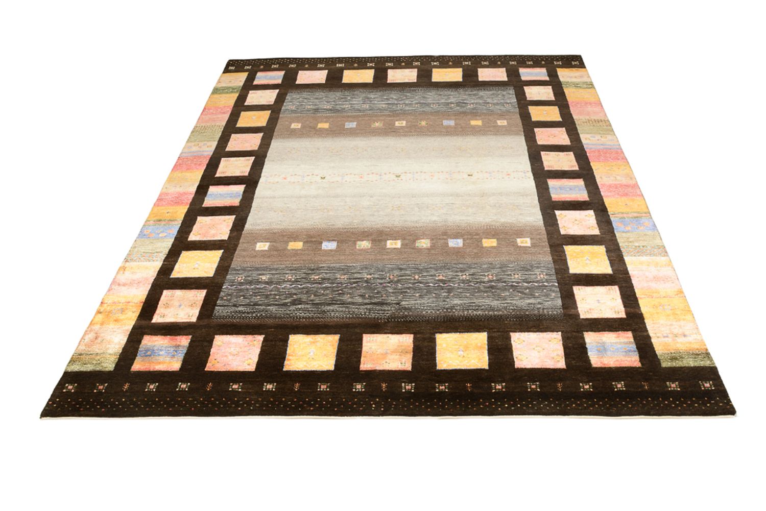 Tappeto Gabbeh - Loribaft Indus - 307 x 250 cm - multicolore