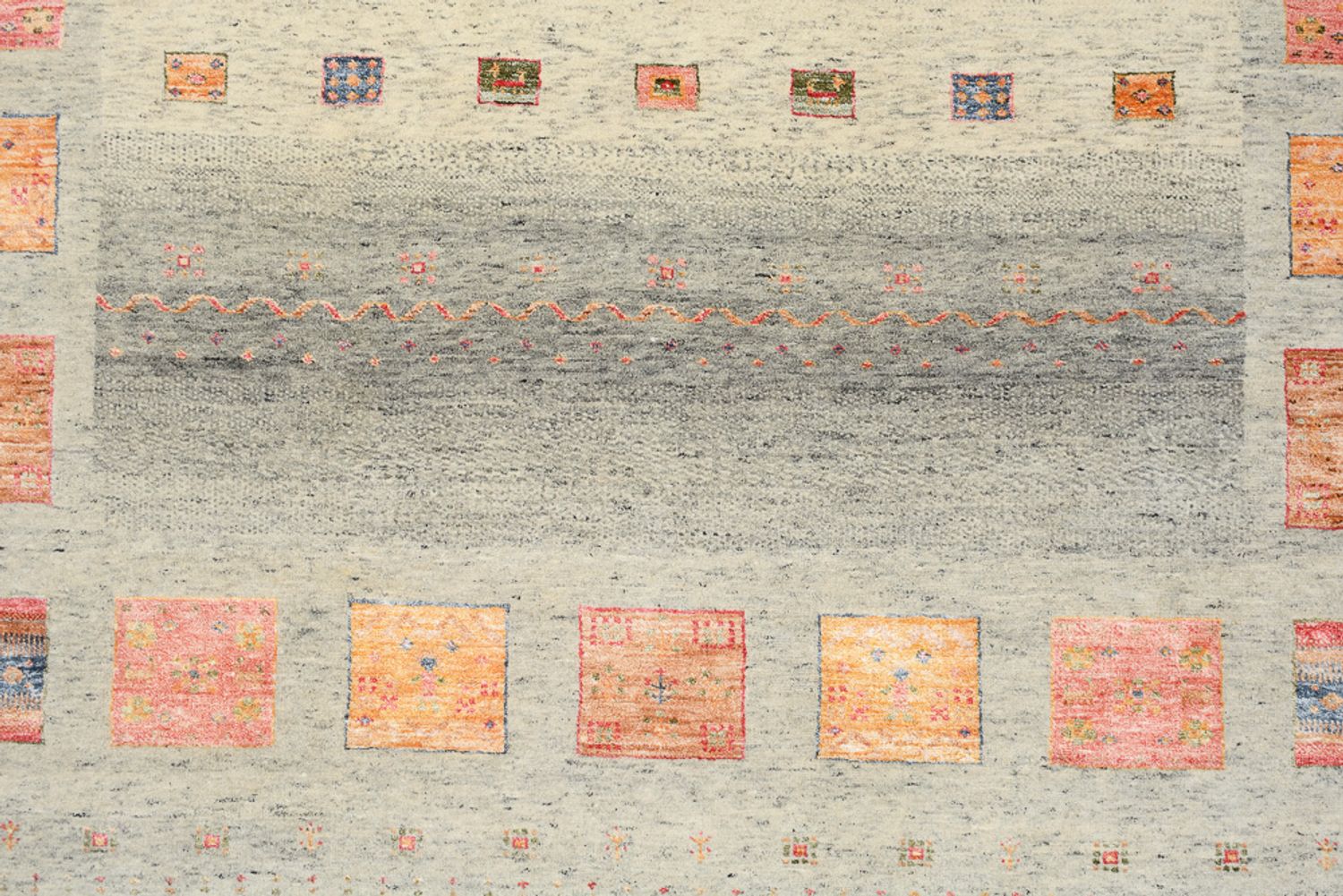 Tappeto Gabbeh - Loribaft Indus - 244 x 176 cm - multicolore