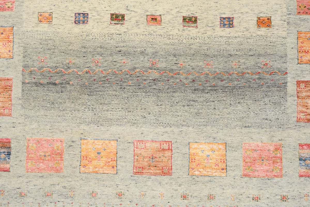 Tappeto Gabbeh - Loribaft Indus - 244 x 176 cm - multicolore