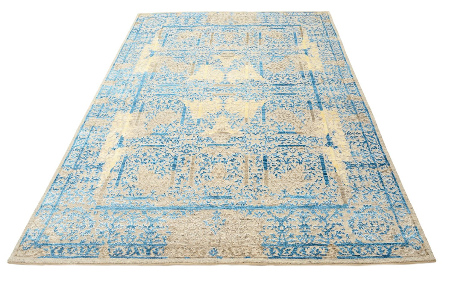 Tappeto di design - 234 x 176 cm - blu chiaro