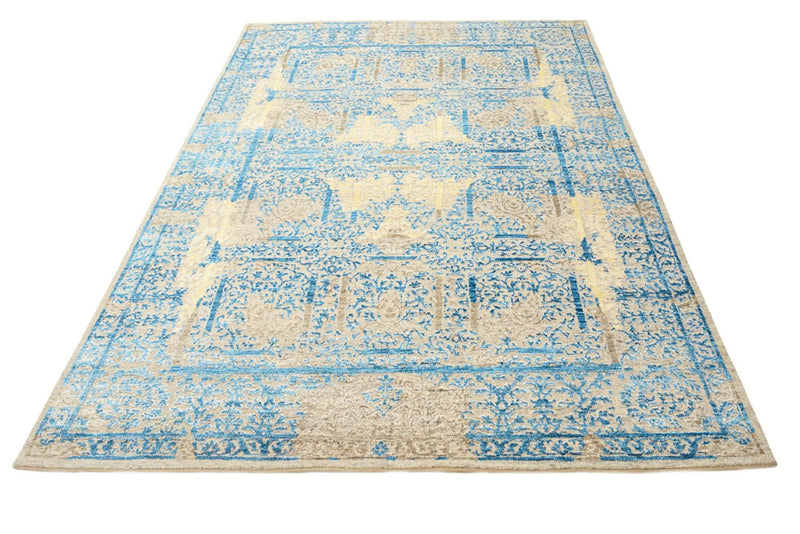 Tappeto di design - 234 x 176 cm - blu chiaro