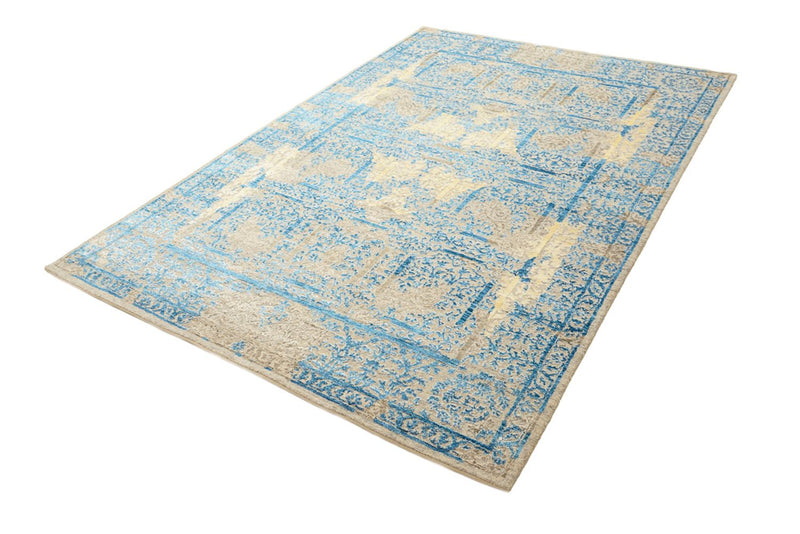 Tappeto di design - 234 x 176 cm - blu chiaro