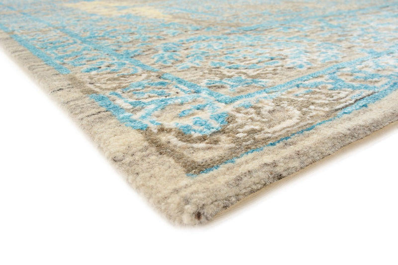 Tappeto di design - 234 x 176 cm - blu chiaro