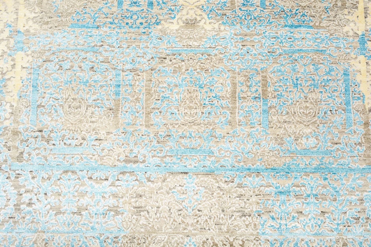 Tappeto di design - 234 x 176 cm - blu chiaro