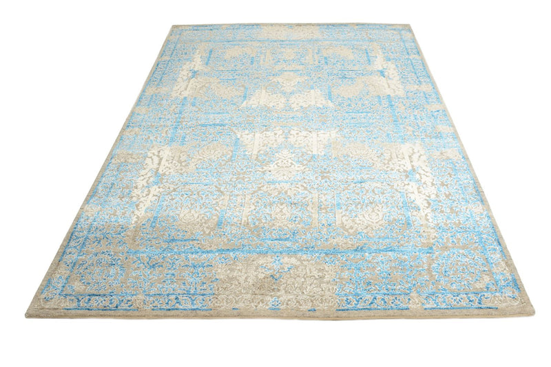 Tappeto di design - 234 x 176 cm - blu chiaro