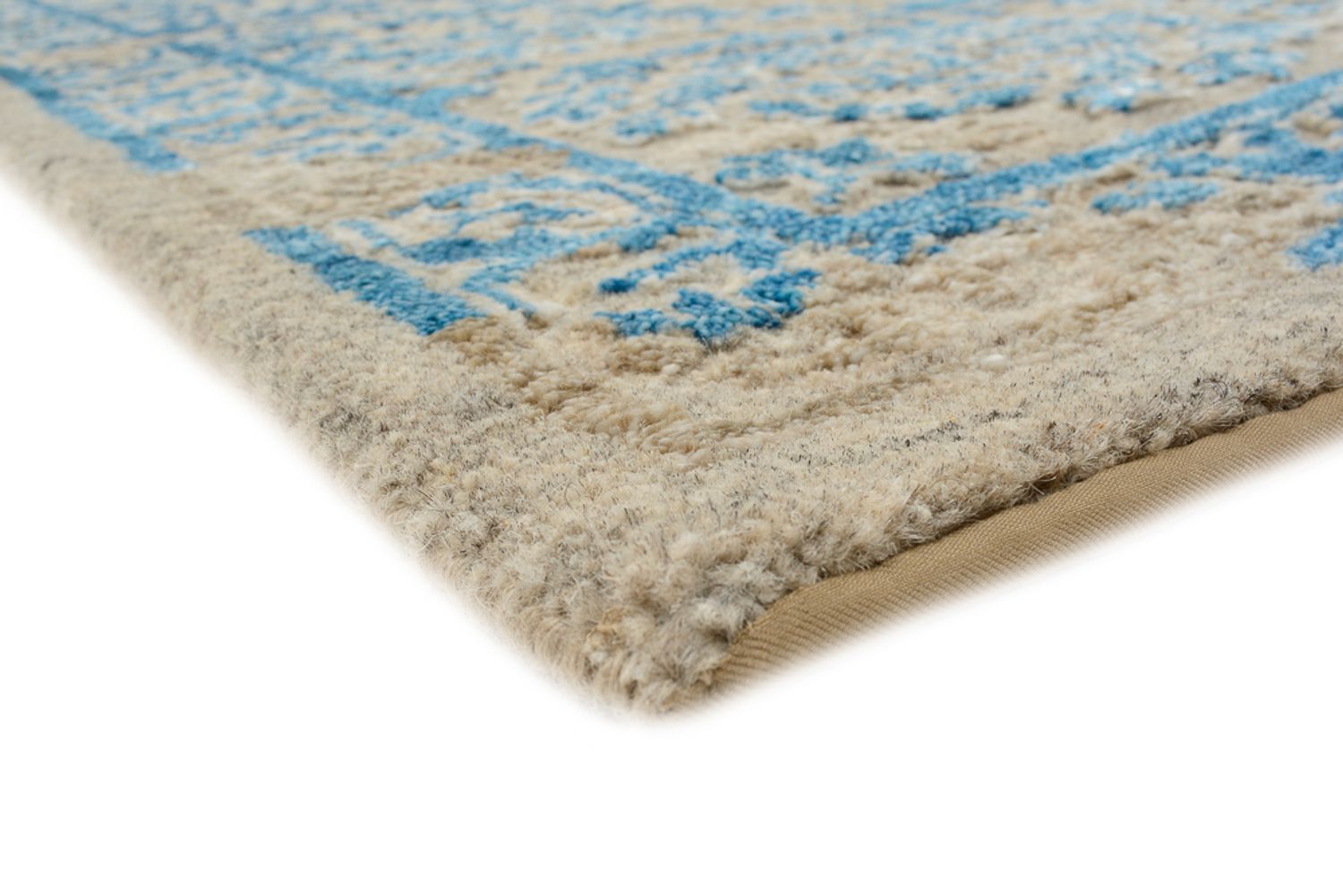 Tappeto di design - 243 x 174 cm - blu chiaro