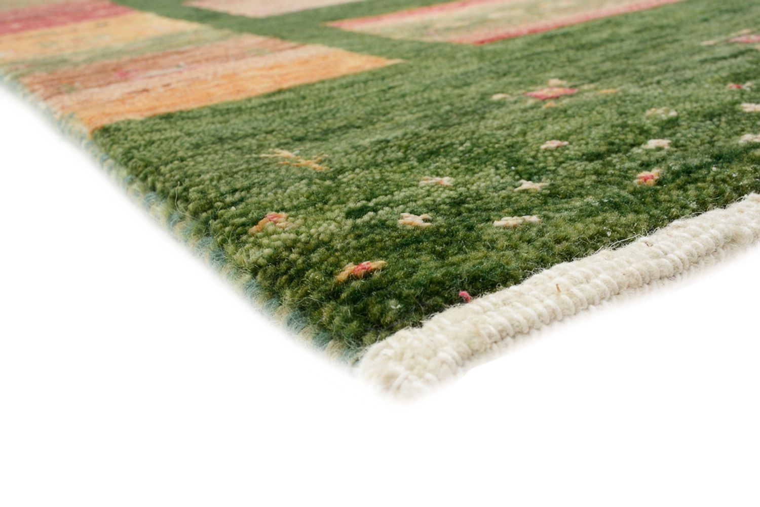 Tappeto Gabbeh - Loribaft Indus - 238 x 173 cm - verde
