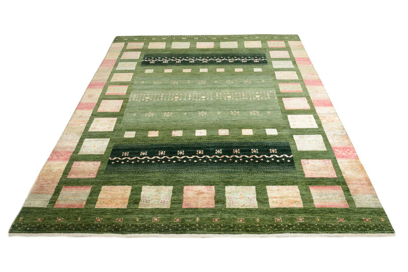 Tappeto Gabbeh - Loribaft Indus - 238 x 173 cm - verde