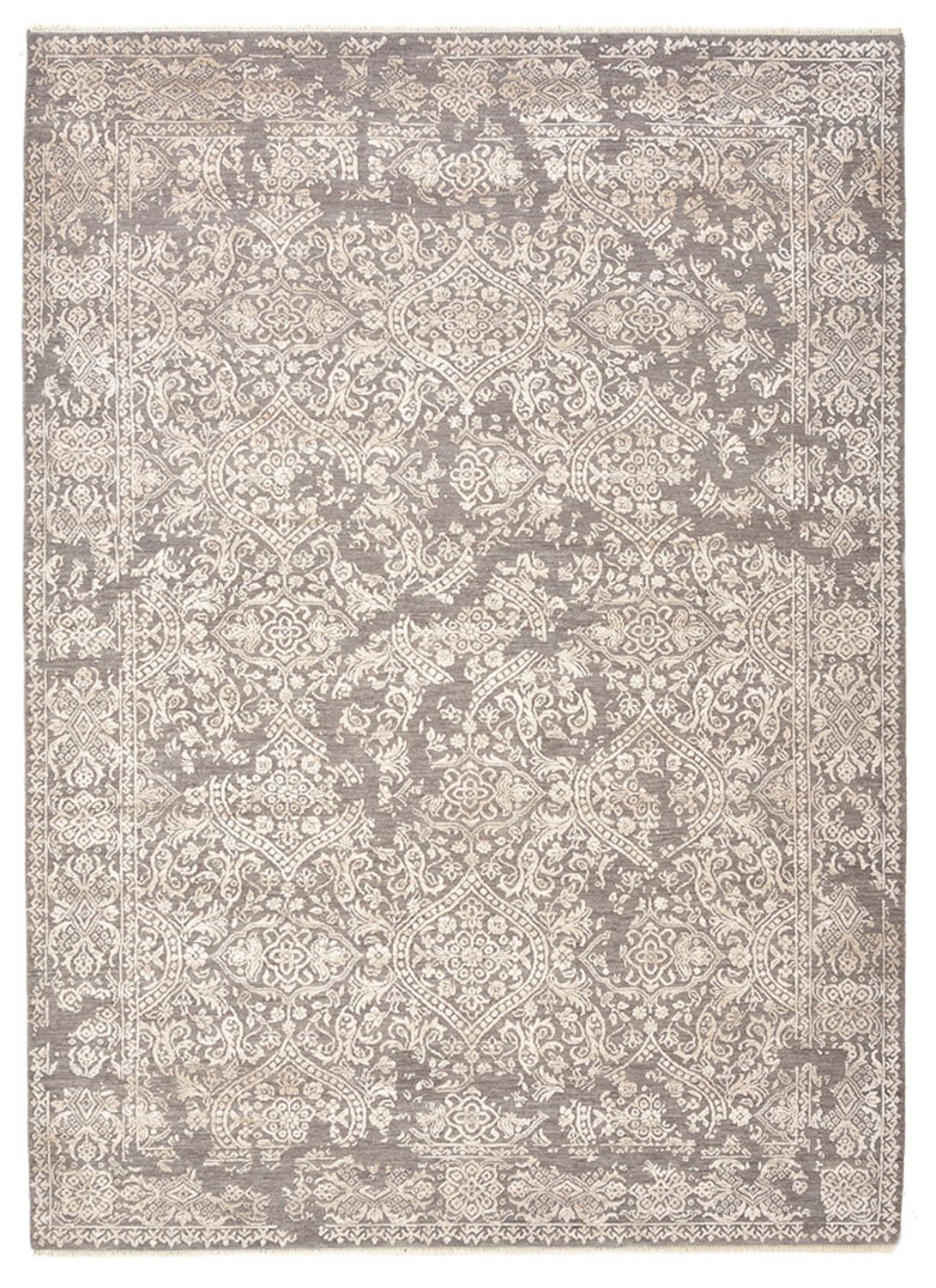 Tappeto di design - 241 x 172 cm - grigio chiaro