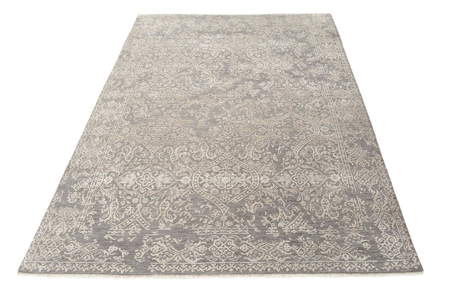 Tappeto di design - 215 x 152 cm - grigio chiaro