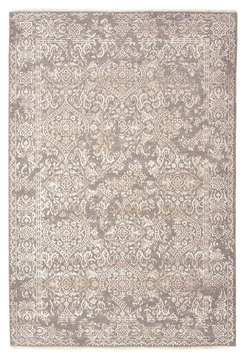 Tappeto di design - 181 x 124 cm - grigio chiaro