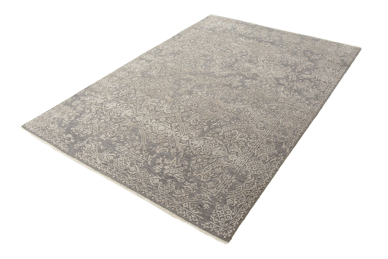 Tappeto di design - 181 x 124 cm - grigio chiaro