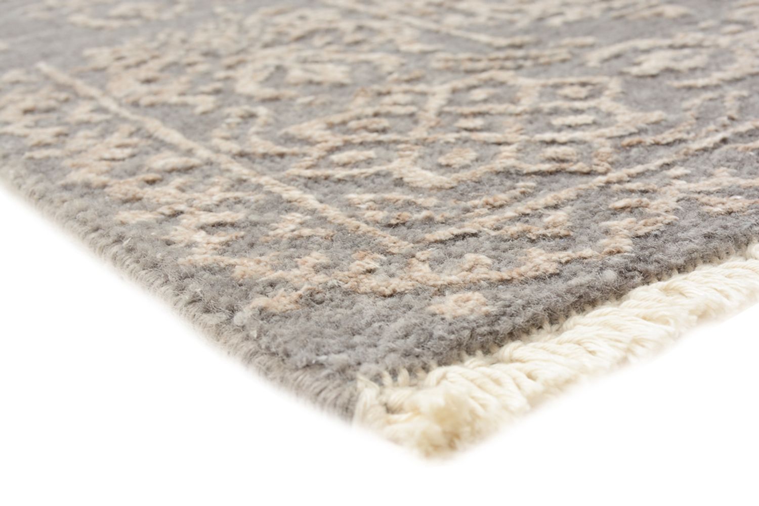 Tappeto di design - 181 x 124 cm - grigio chiaro