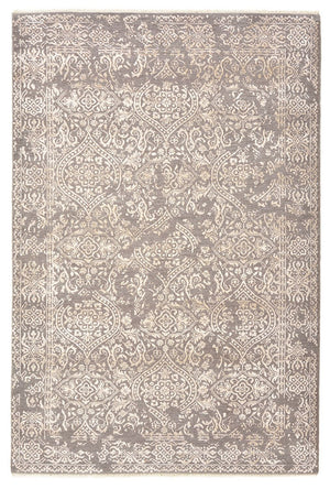 Tappeto di design - 184 x 124 cm - grigio chiaro