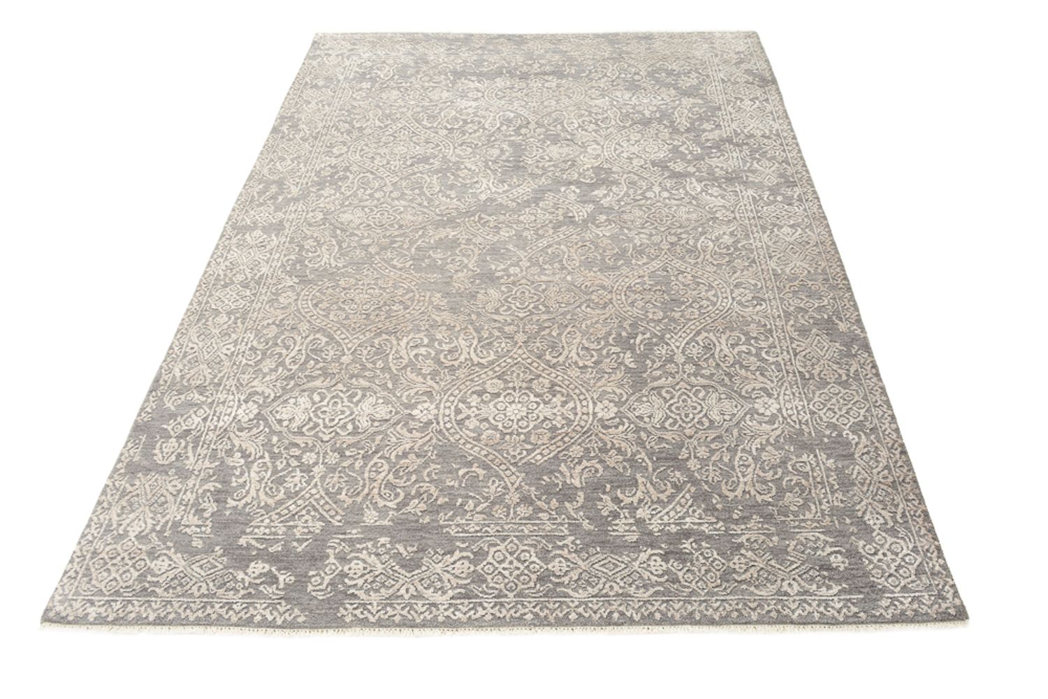 Tappeto di design - 184 x 124 cm - grigio chiaro
