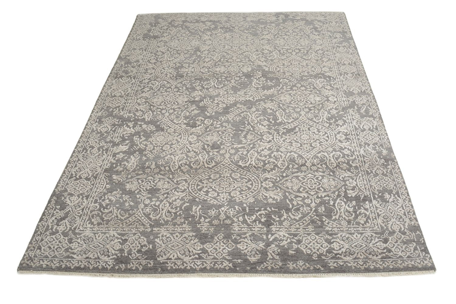 Tappeto di design - 184 x 124 cm - grigio chiaro