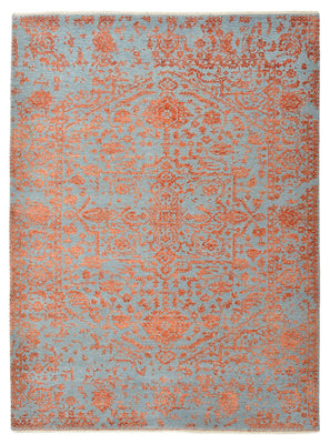 Tappeto di design - 208 x 156 cm - arancione